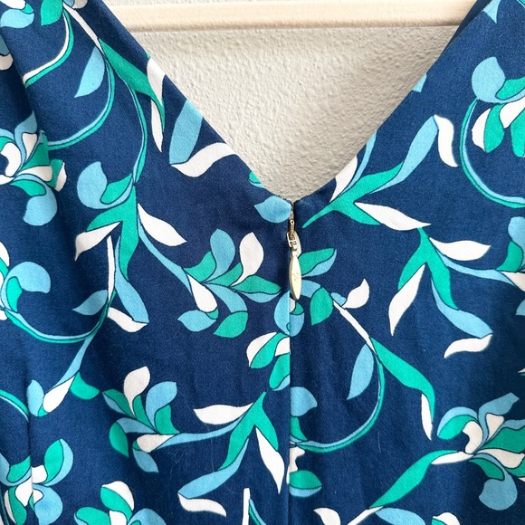 Draper James Floral Knot Shoulder Dress Size 18X - Picture 10 of 12